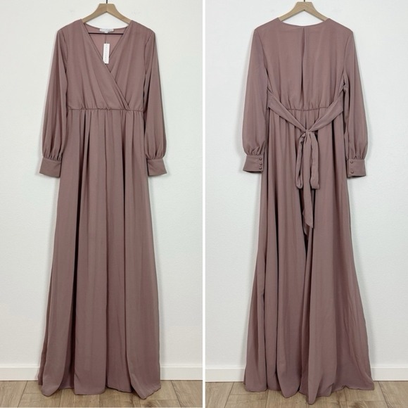 NWT Baltic Born Dusty Pink Maxi Dress - Picture 6 of 16